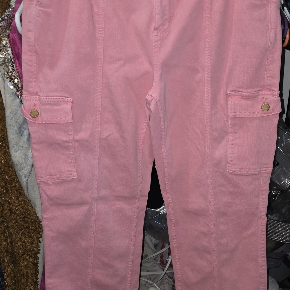 Judy Blue Light Pink Denim Pants, Size 15